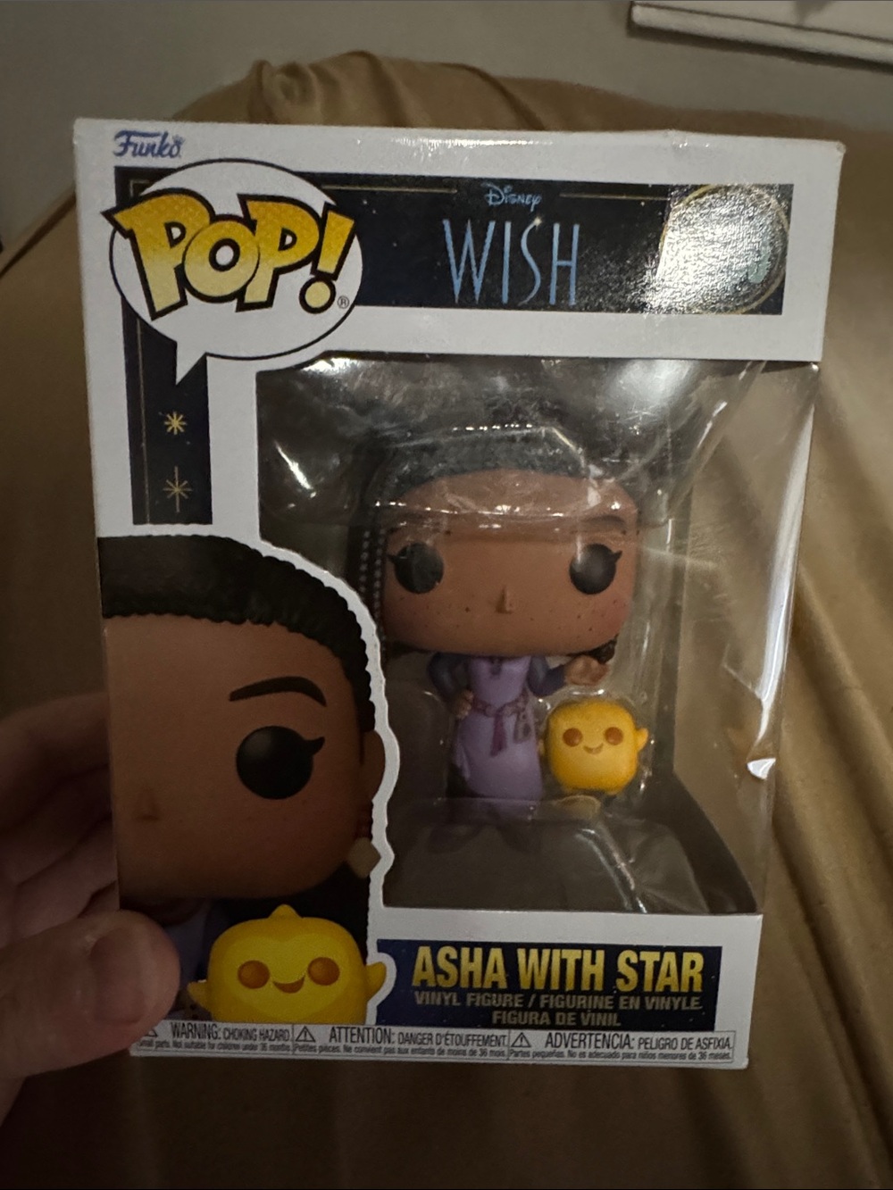 Funko Asha with Star Vinyl Figure - Purple